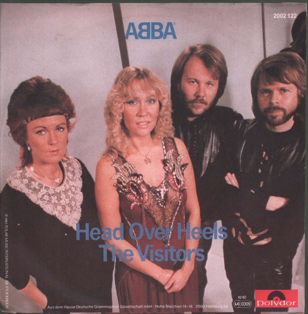 ABBA - Head Over Heels - 7 Inch