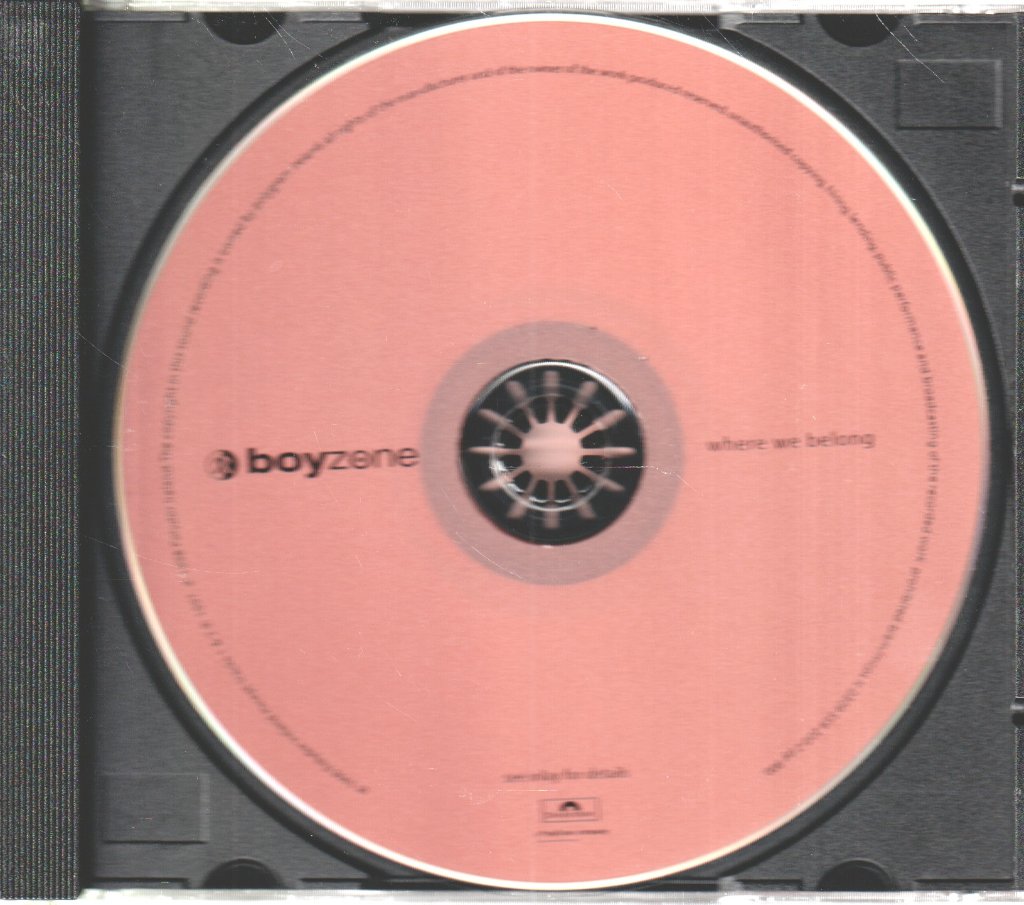 Boyzone (Boy Band) - Where We Belong - Cd