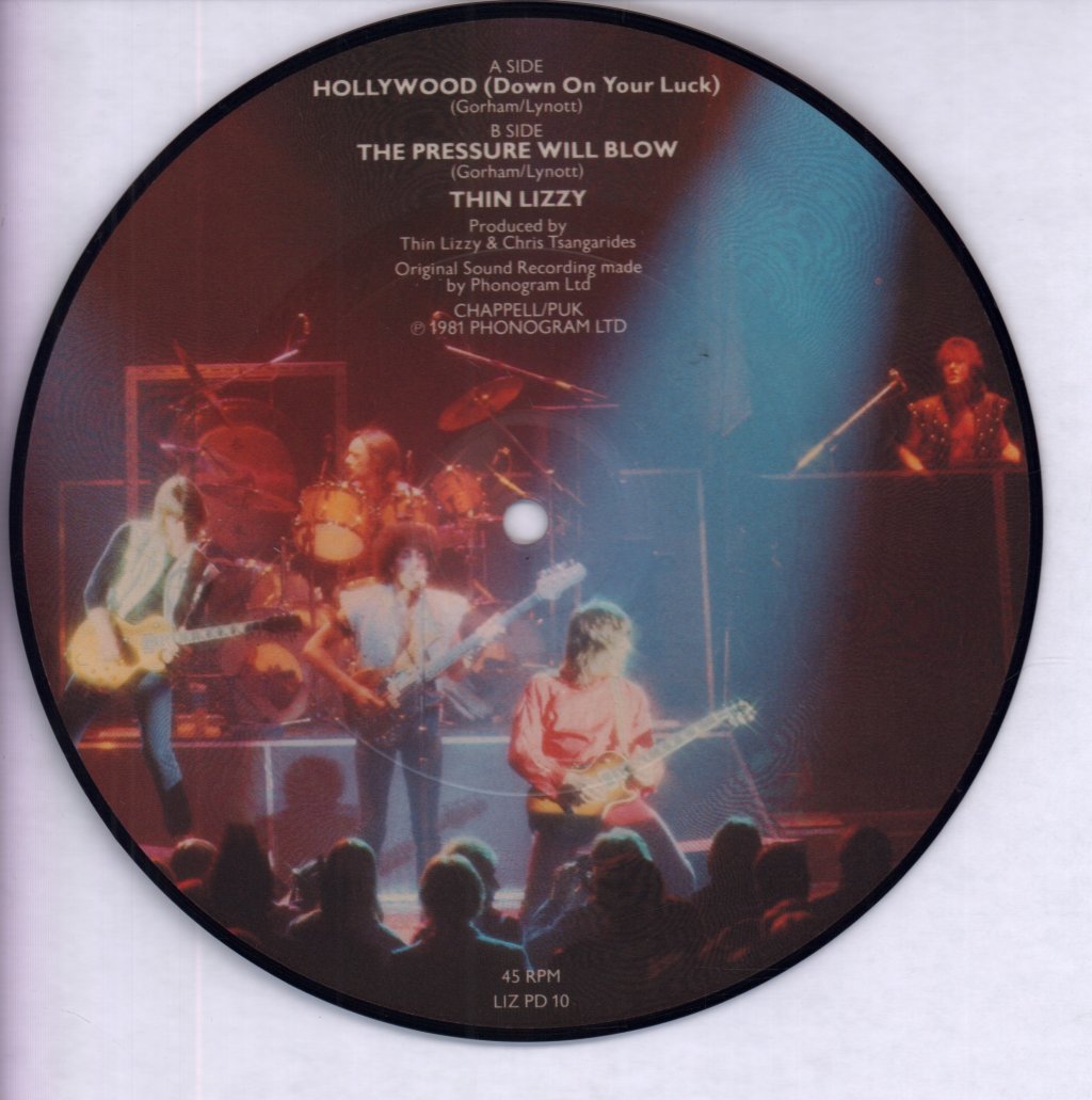 Thin Lizzy - Hollywood - 7 Inch