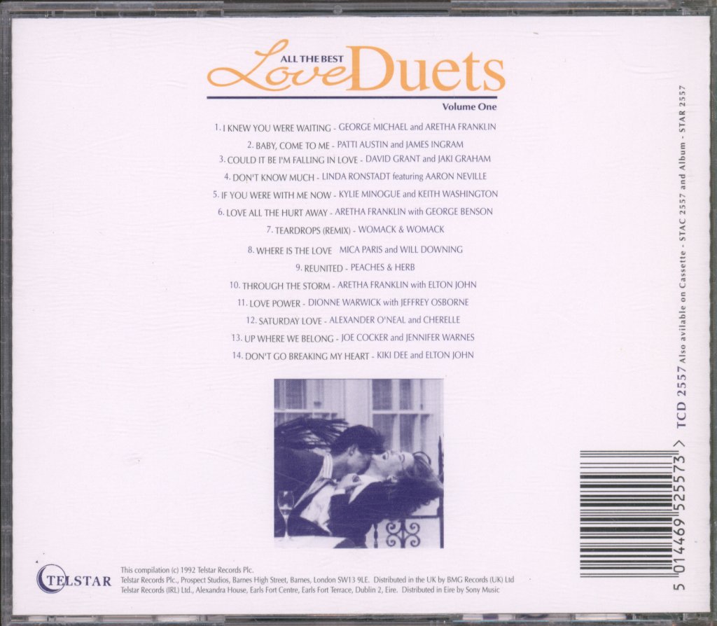 Various Artists - All The Best Love Duets Volume One - Cd