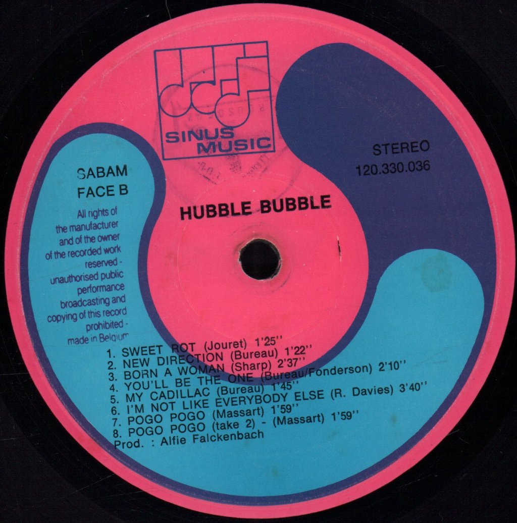 Hubble Bubble - Hubble Bubble - Lp