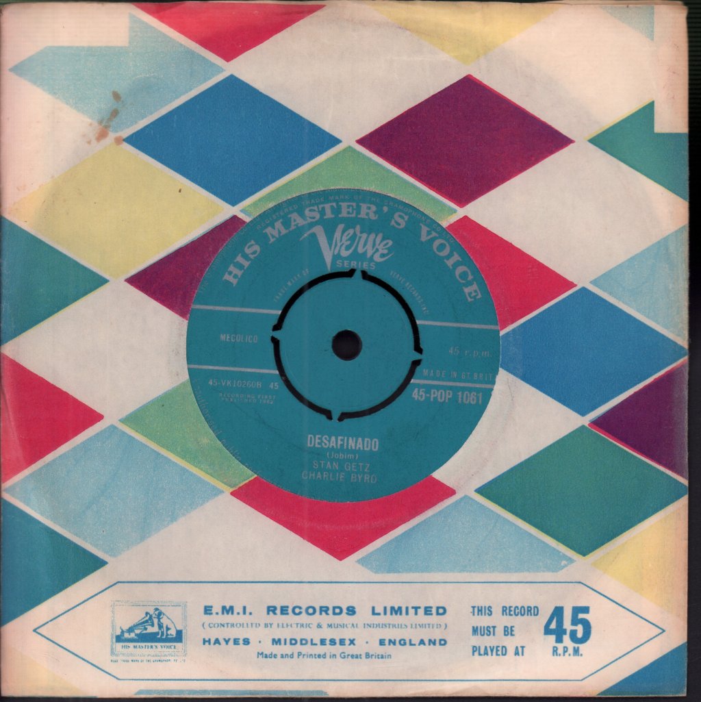 Stan Getz - Jazz Theme From Dr Kildare - 7 Inch