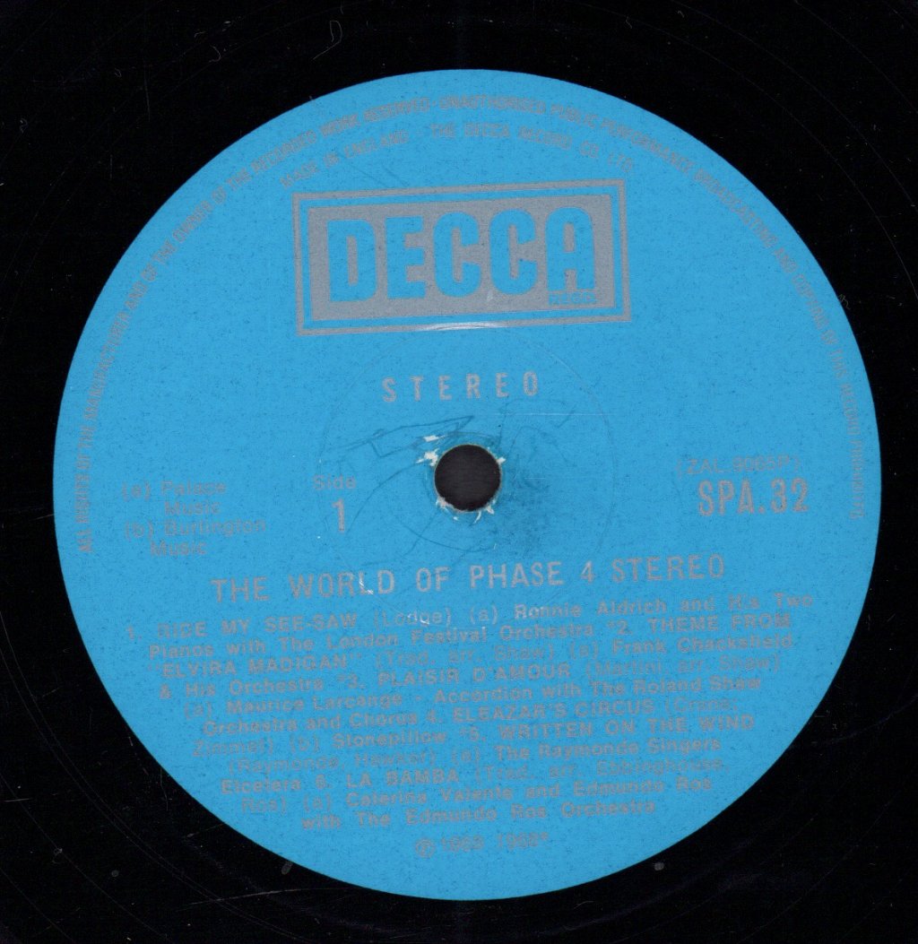 Various Artists - World Of Phase 4 Stereo - Lp