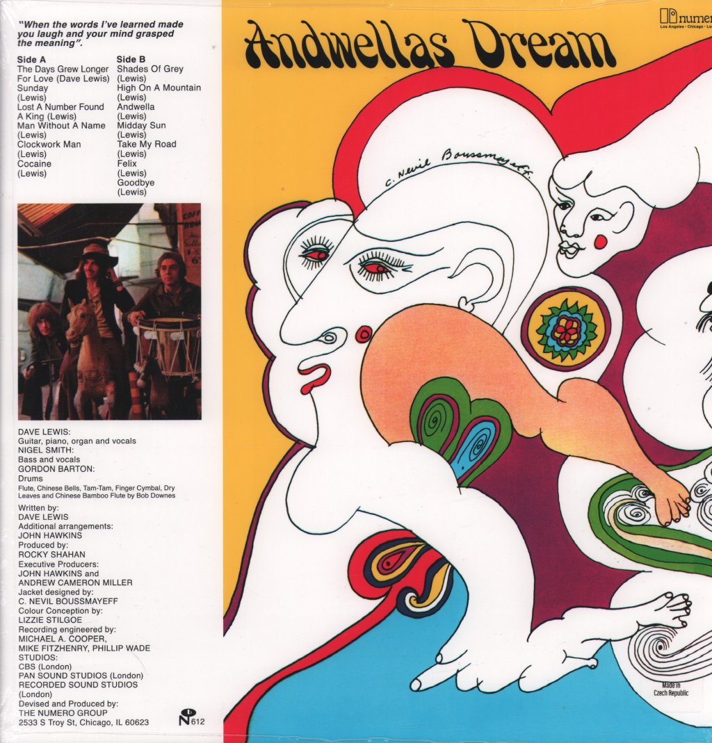 Andwellas Dream - Love & Poetry - Lp