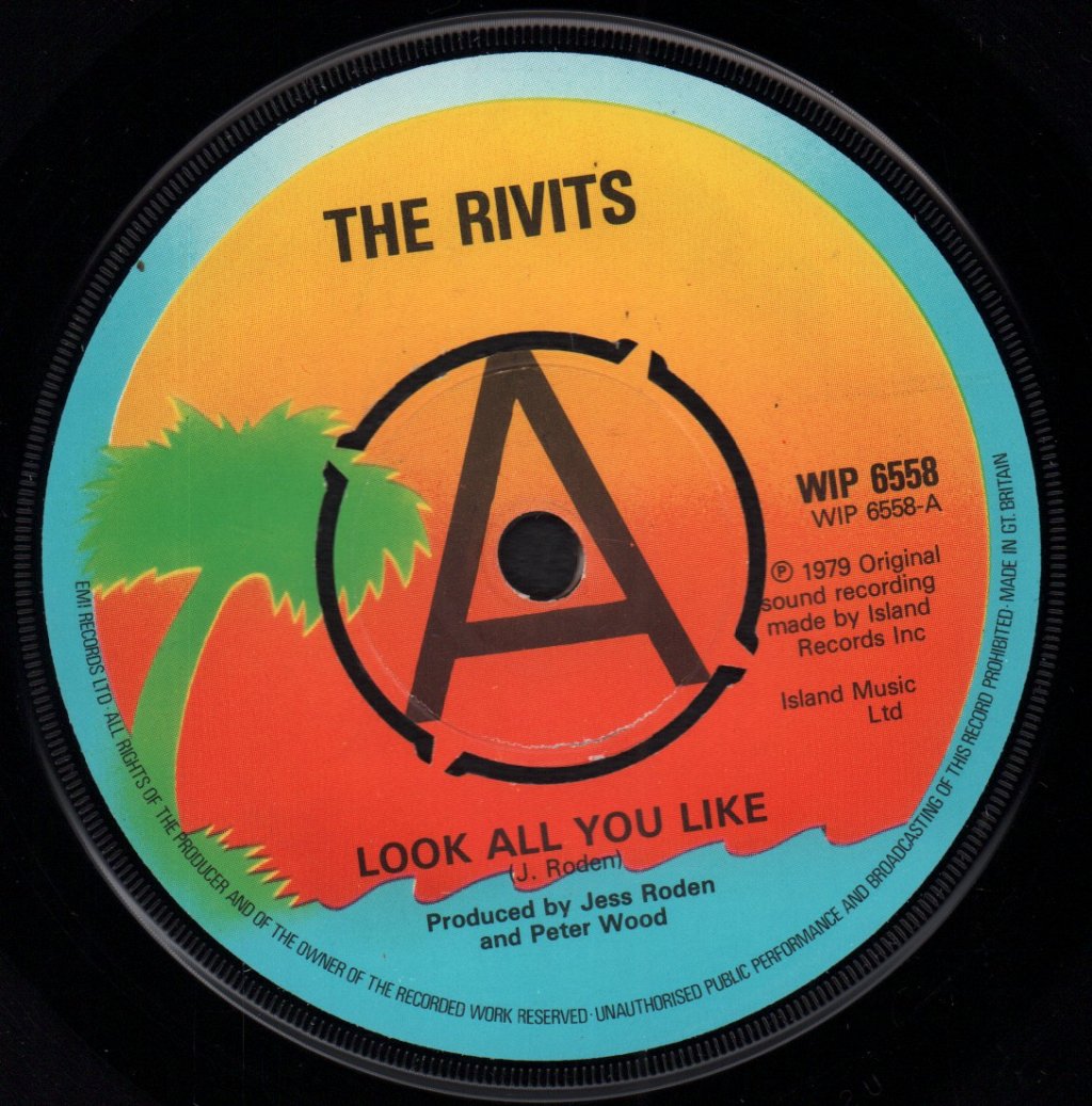 Rivits - Look All You Like - 7 Inch