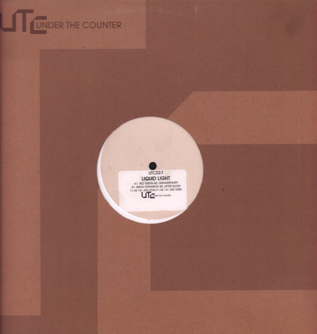 Liquid Light - Red Vision EP - 12 Inch