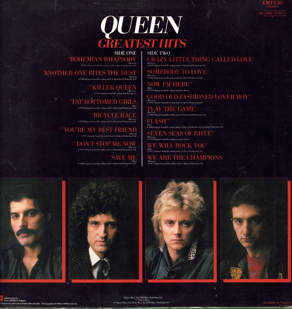 Queen - Greatest Hits - Lp
