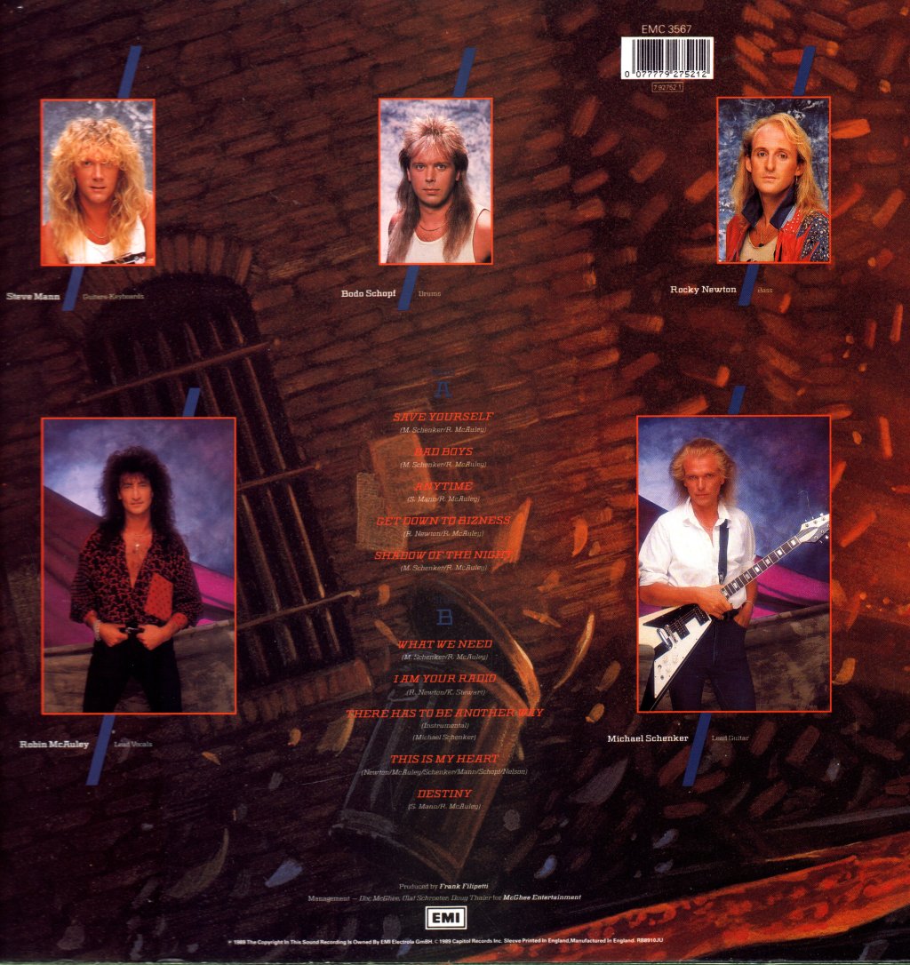 Mcauley Schenker Group - Save Yourself - Lp