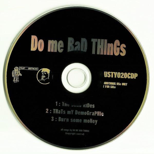 Do Me Bad Things - Song Rides - Cd