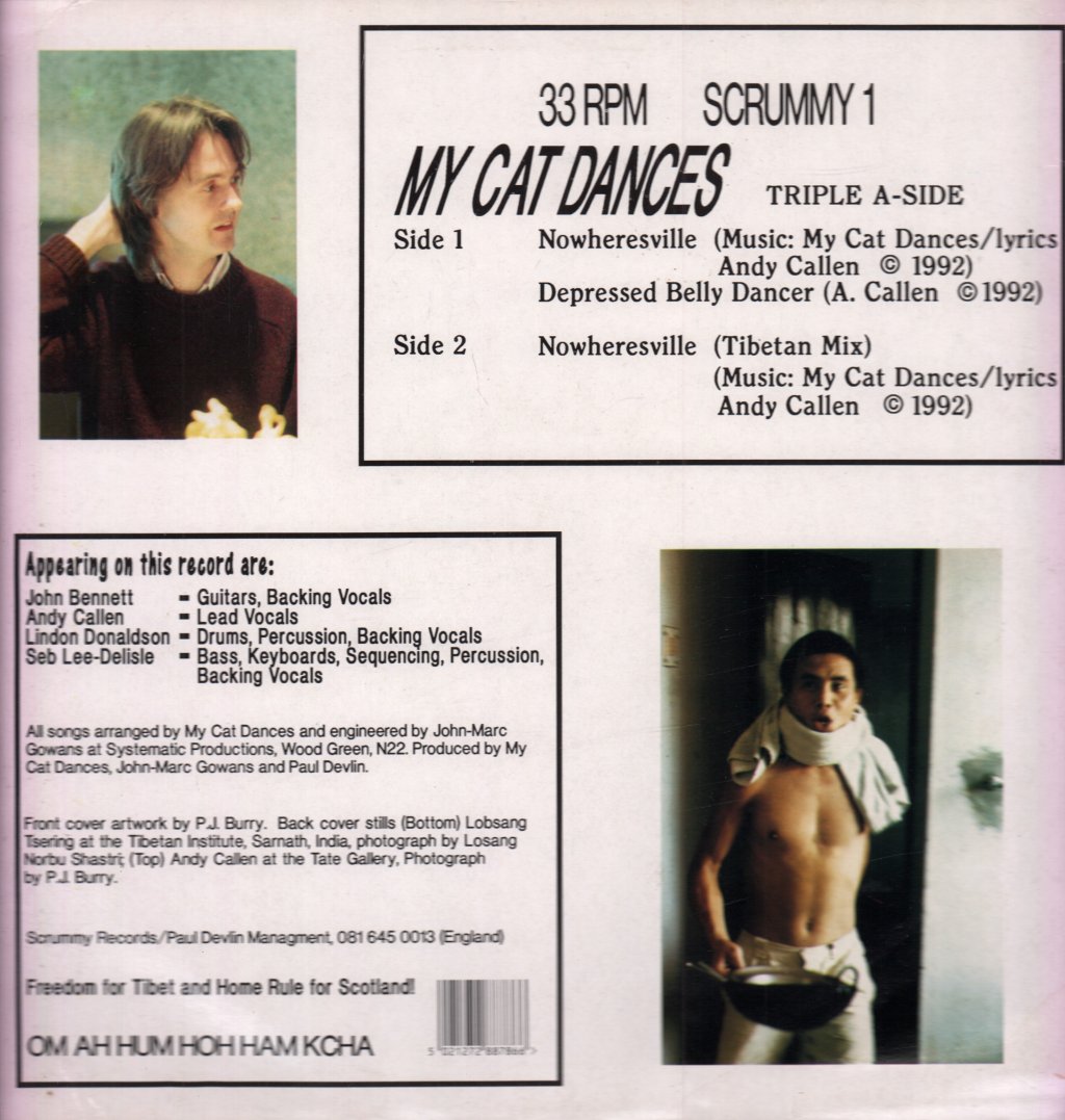 My Cat Dances - Nowheresville - 12 Inch
