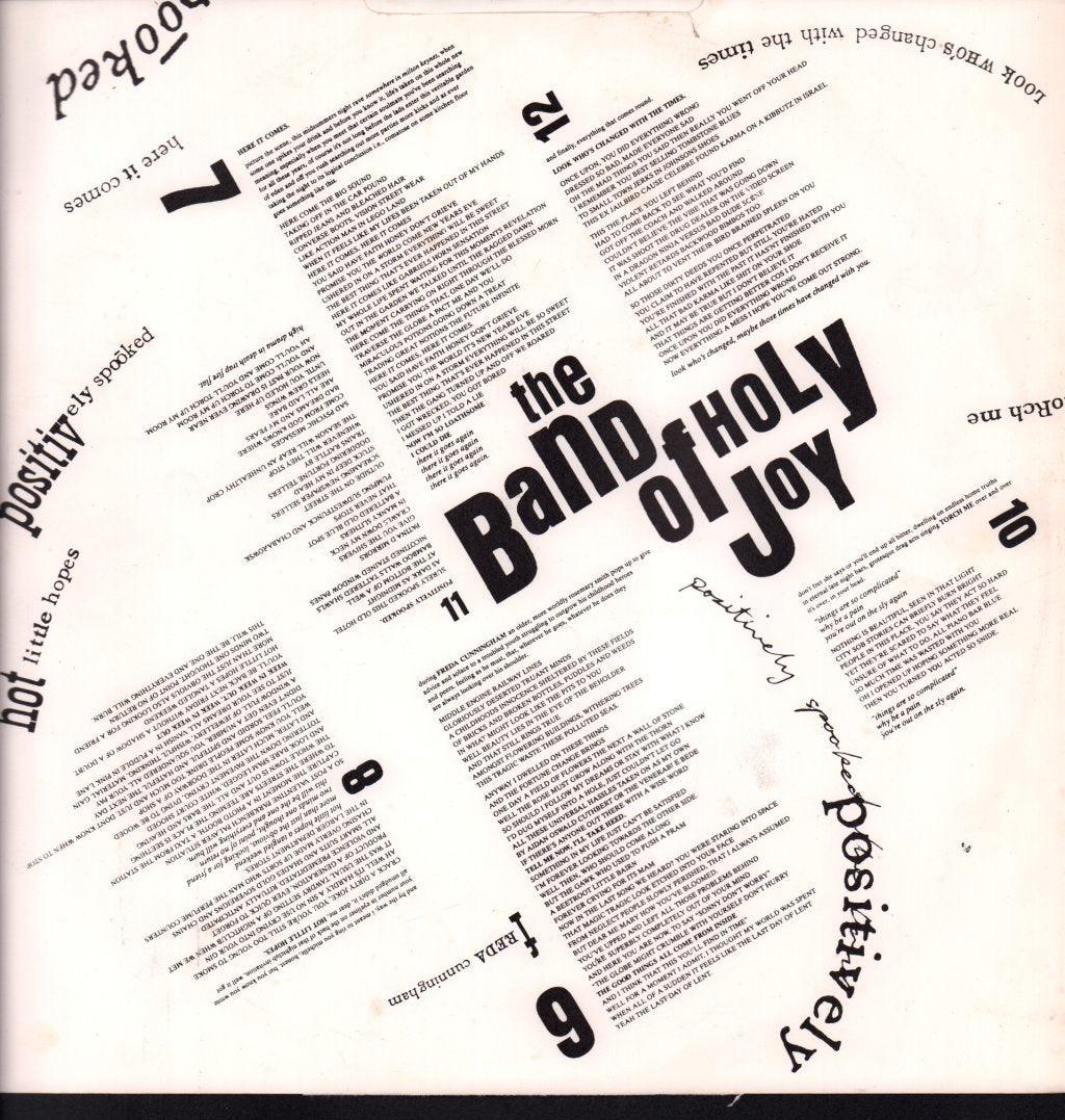 Band Of Holy Joy - Positively Spooked - Lp