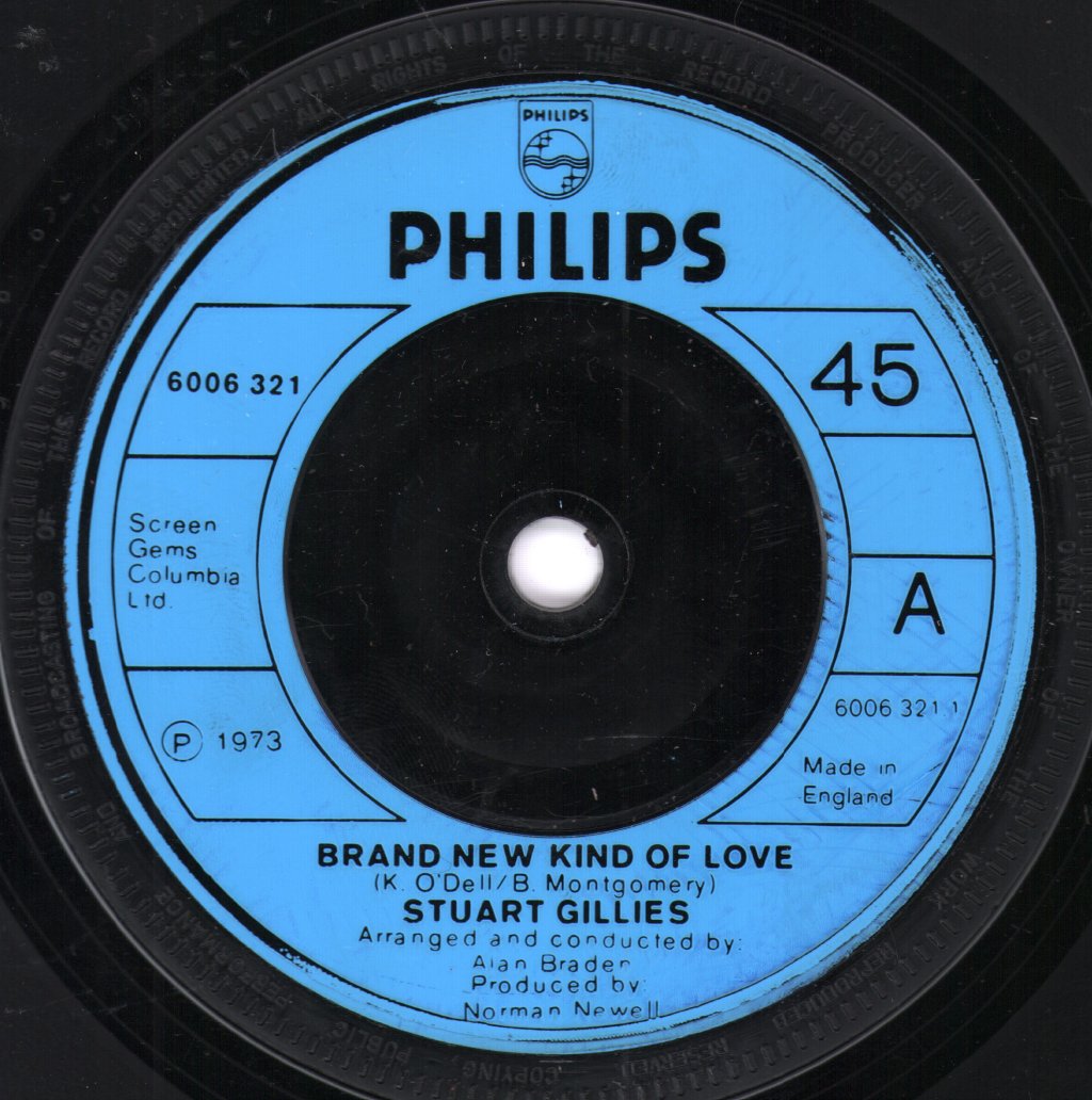 Stuart Gillies - Brand New Kind Of Love - 7 Inch