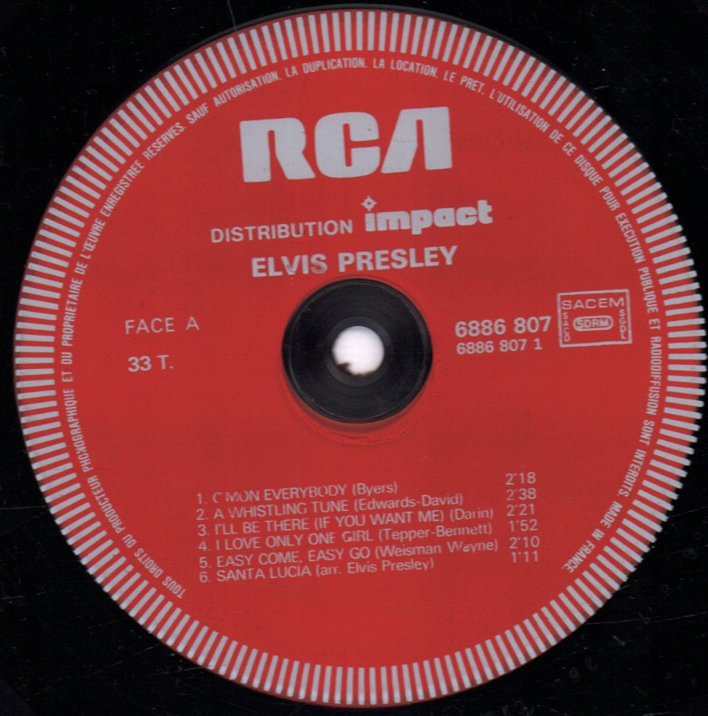 Elvis Presley - Elvis Presley - Lp
