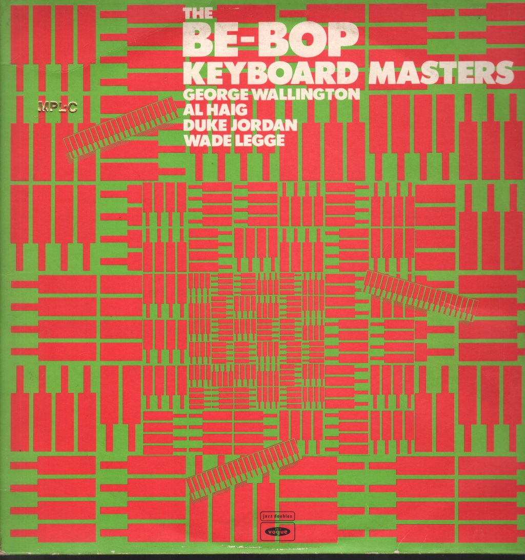 Various Artists - Be Bop Keyboard Masters - Double Lp