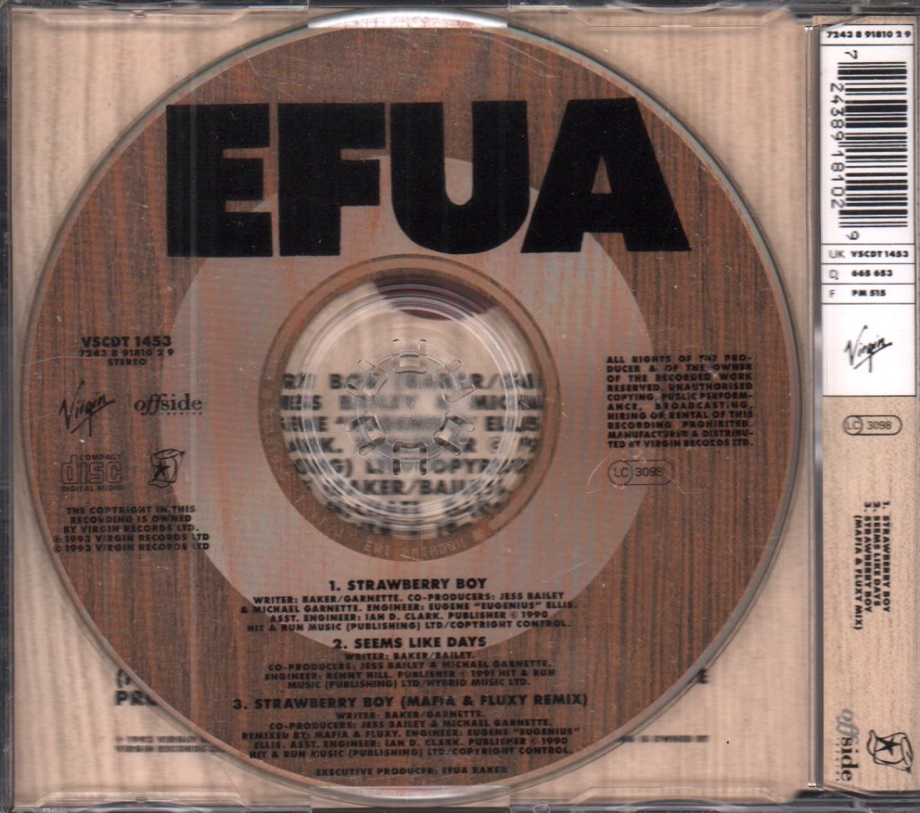 Efua - Strawberry Boy - Cd