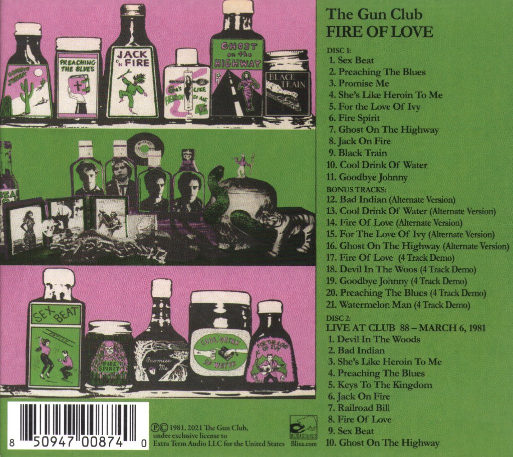 Gun Club - Fire Of Love - Cd