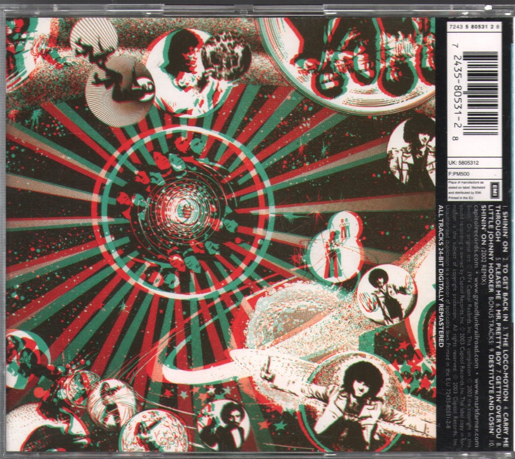 Grand Funk Railroad - Shinin' On - Cd