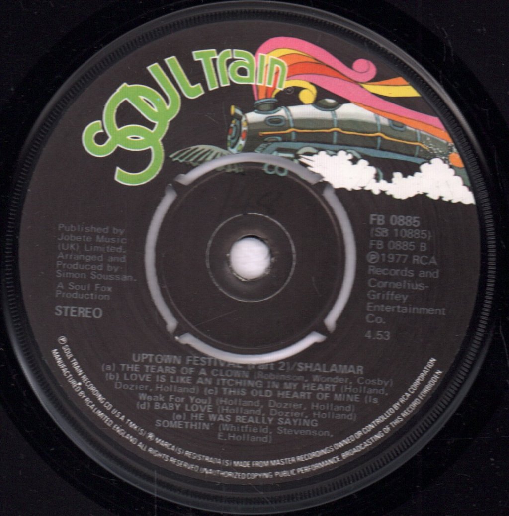 Shalamar - Uptown Festival - 7 Inch
