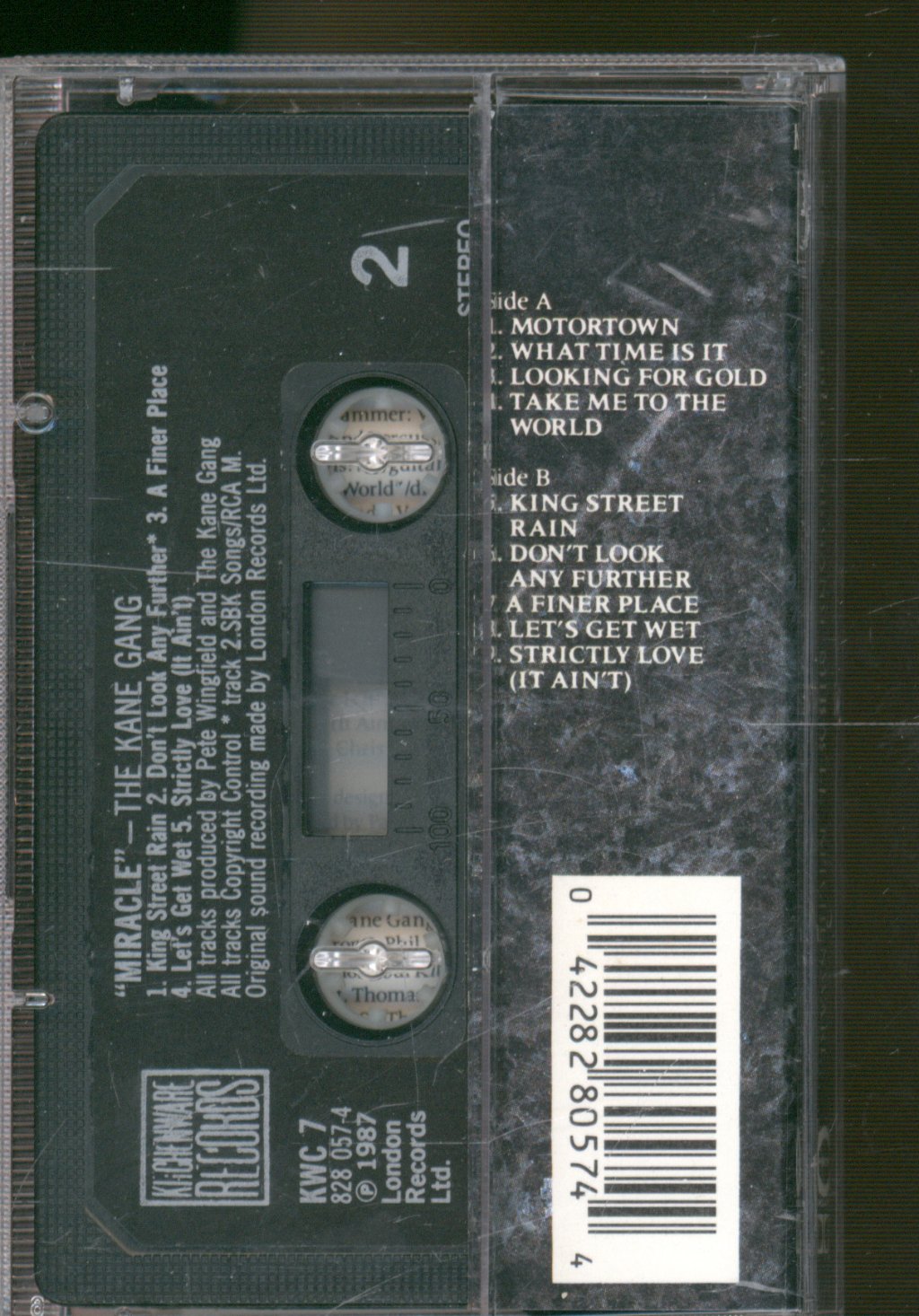 Kane Gang - Miracle - Cassette