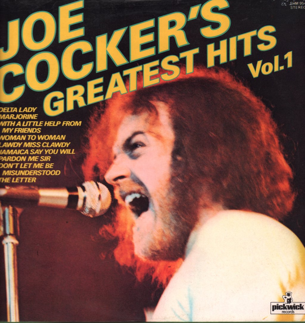 Joe Cocker - Greatest Hits Vol. 1 - Lp