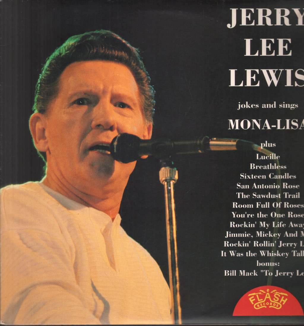 Jerry Lee Lewis - Jokes and Sings Mona Lisa - Lp