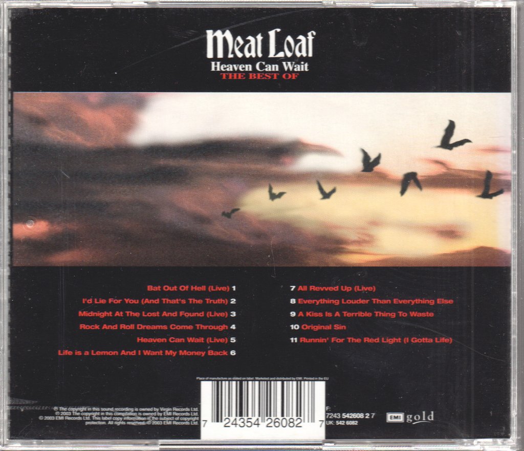 Meat Loaf - Best Of - Cd