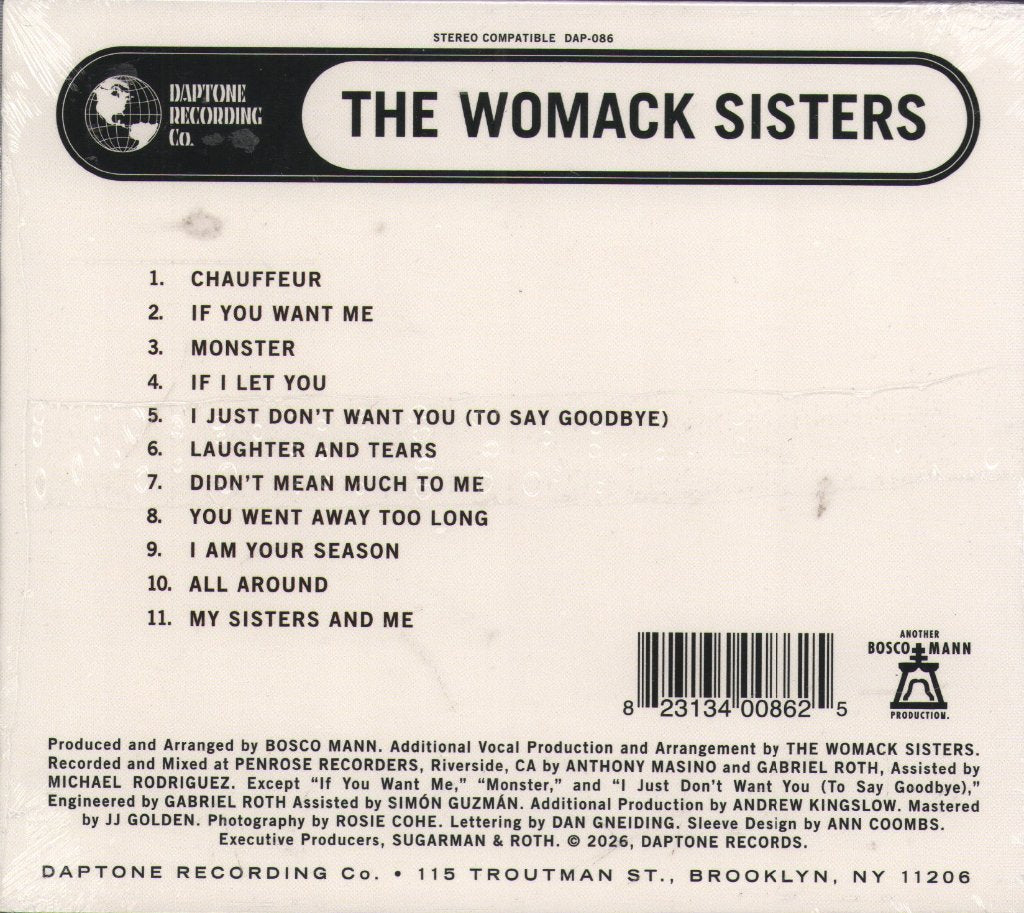 Womack Sisters - Womack Sisters - Cd