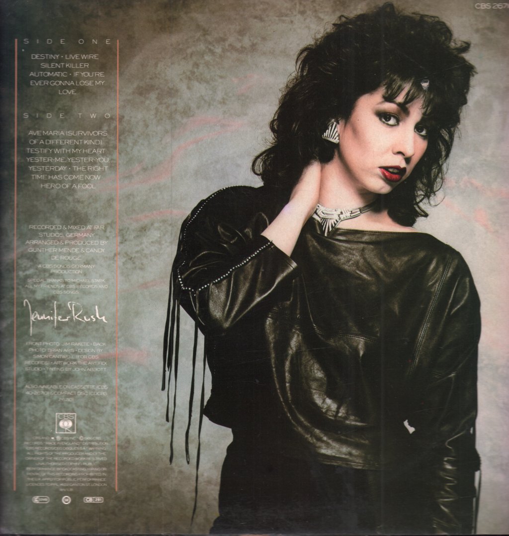 Jennifer Rush - Movin' - Lp