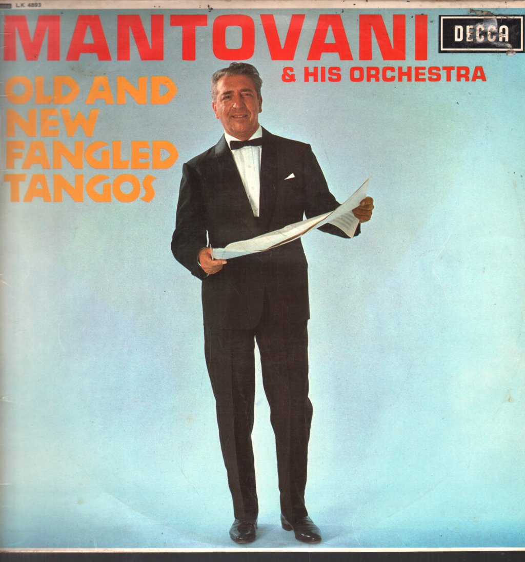 Mantovani And His Orchestra - Old And New Fangled Tangos - Lp