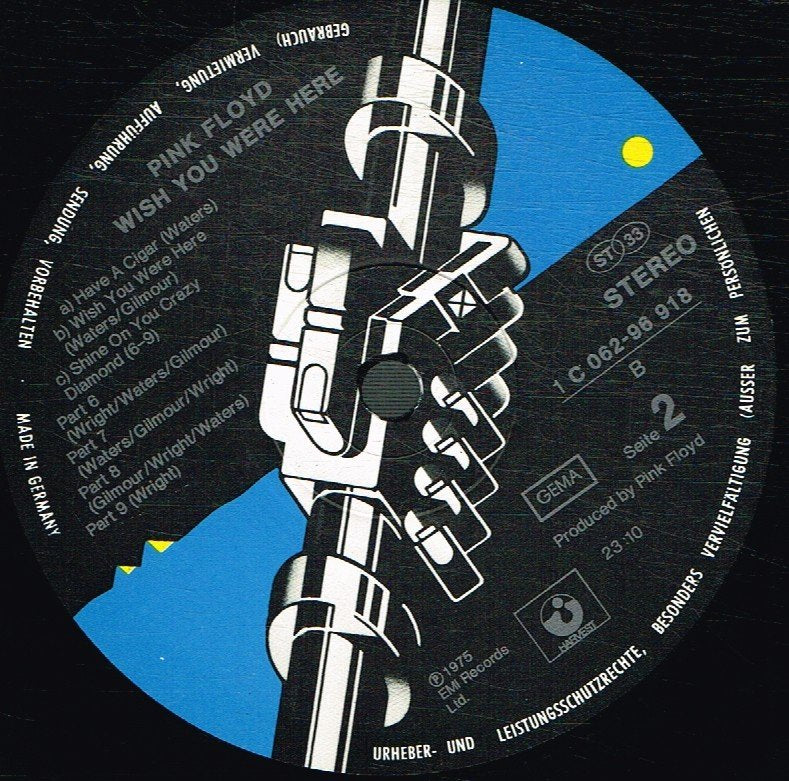 Pink Floyd - Wish You Were Here - Lp