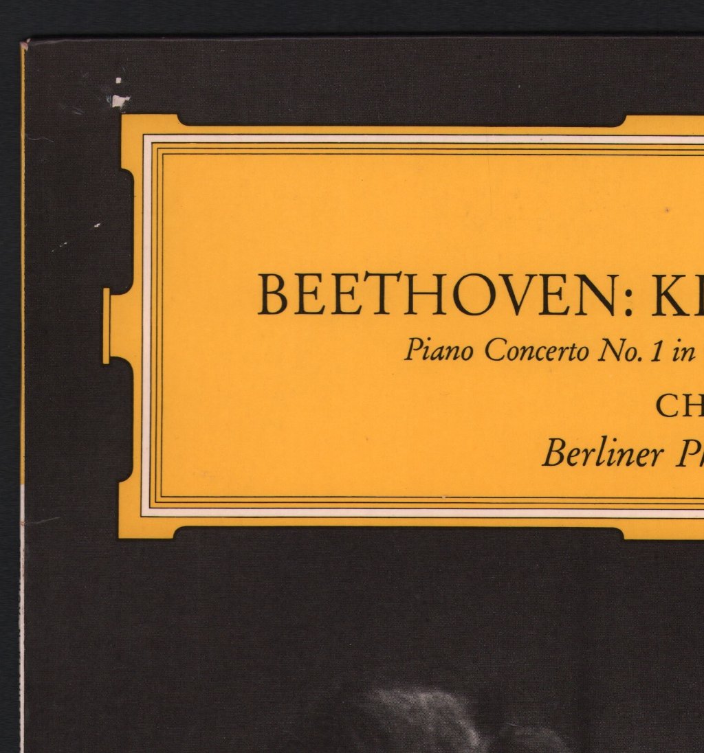 Christoph Eschenbach / Herbert von Karajan / Berliner Philharmoniker - Beethoven - Klavierkonzert Nr. 1 C-dur - Lp