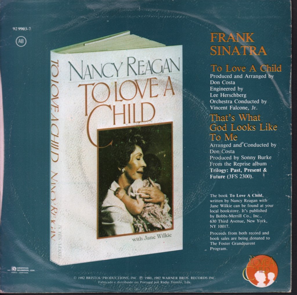 Frank Sinatra - To Love A Child - 7 Inch