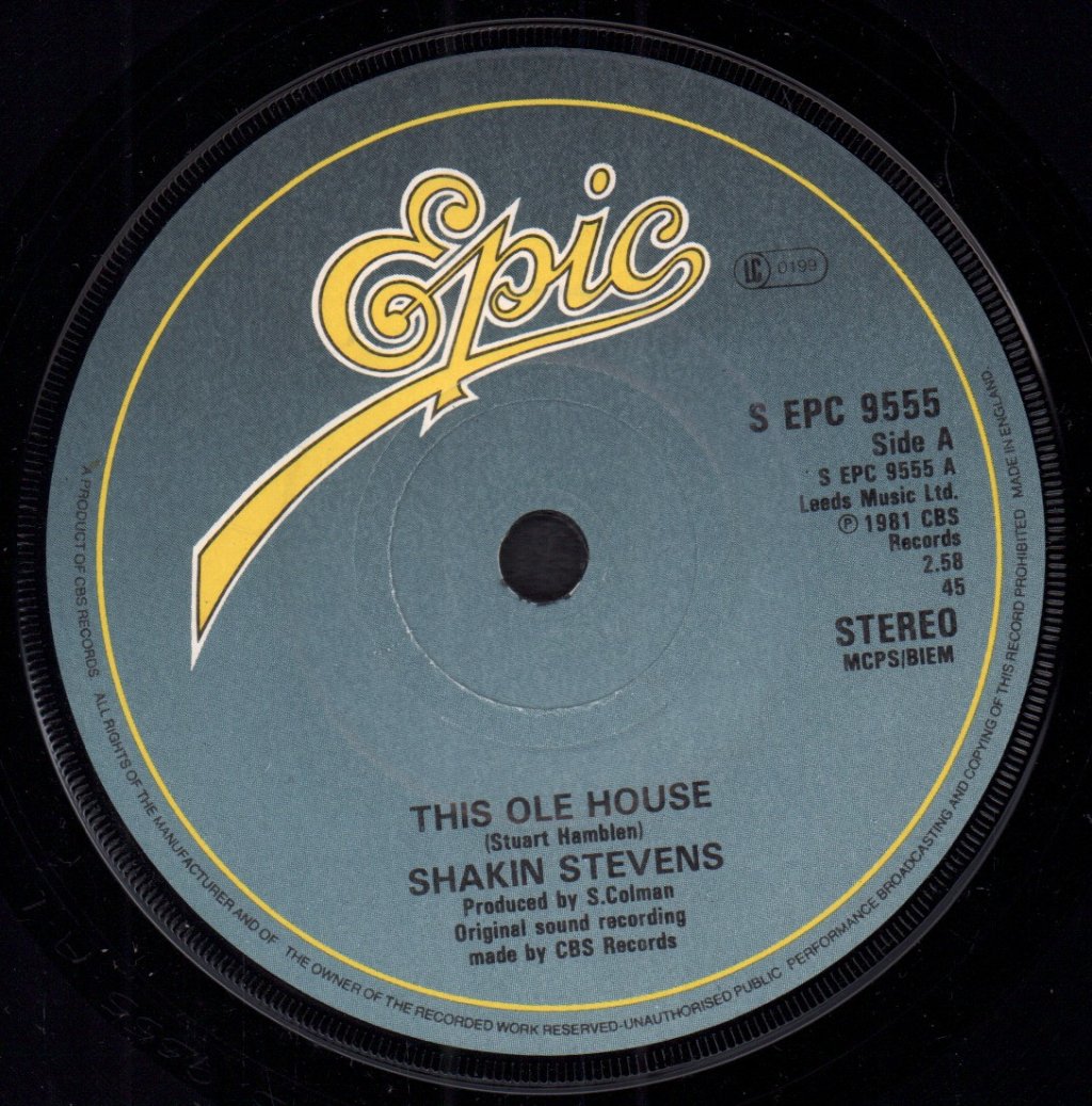 Shakin Stevens - This Ole House - 7 Inch