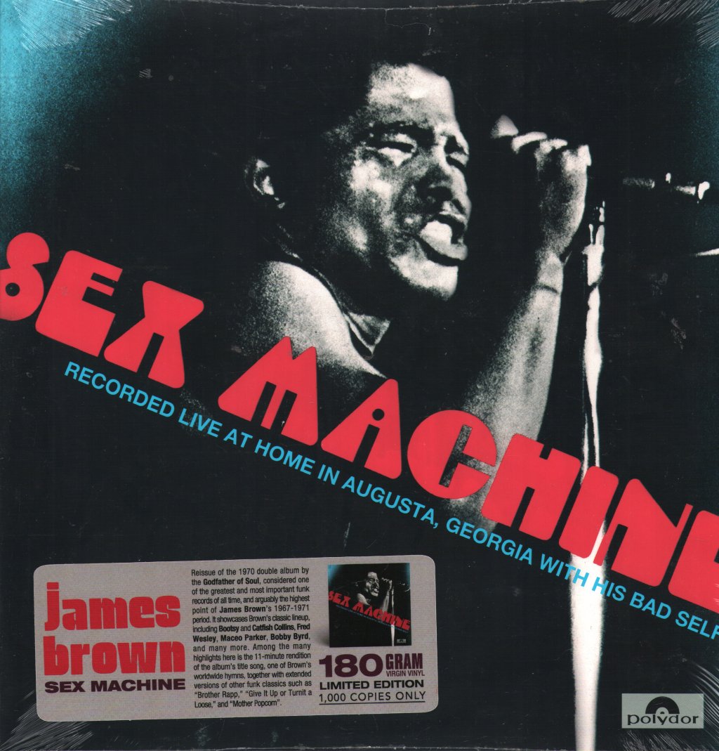 James Brown - Sex Machine - Double Lp
