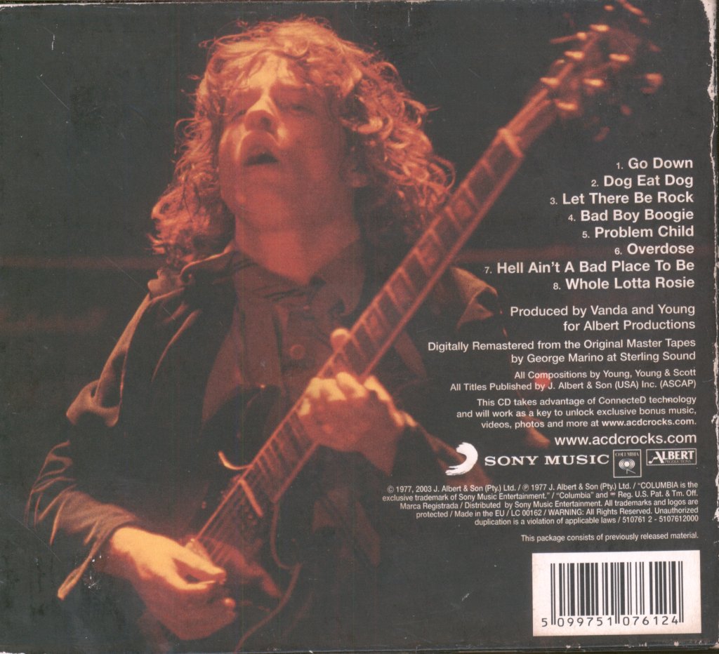 AC/DC - Let There Be Rock - Cd