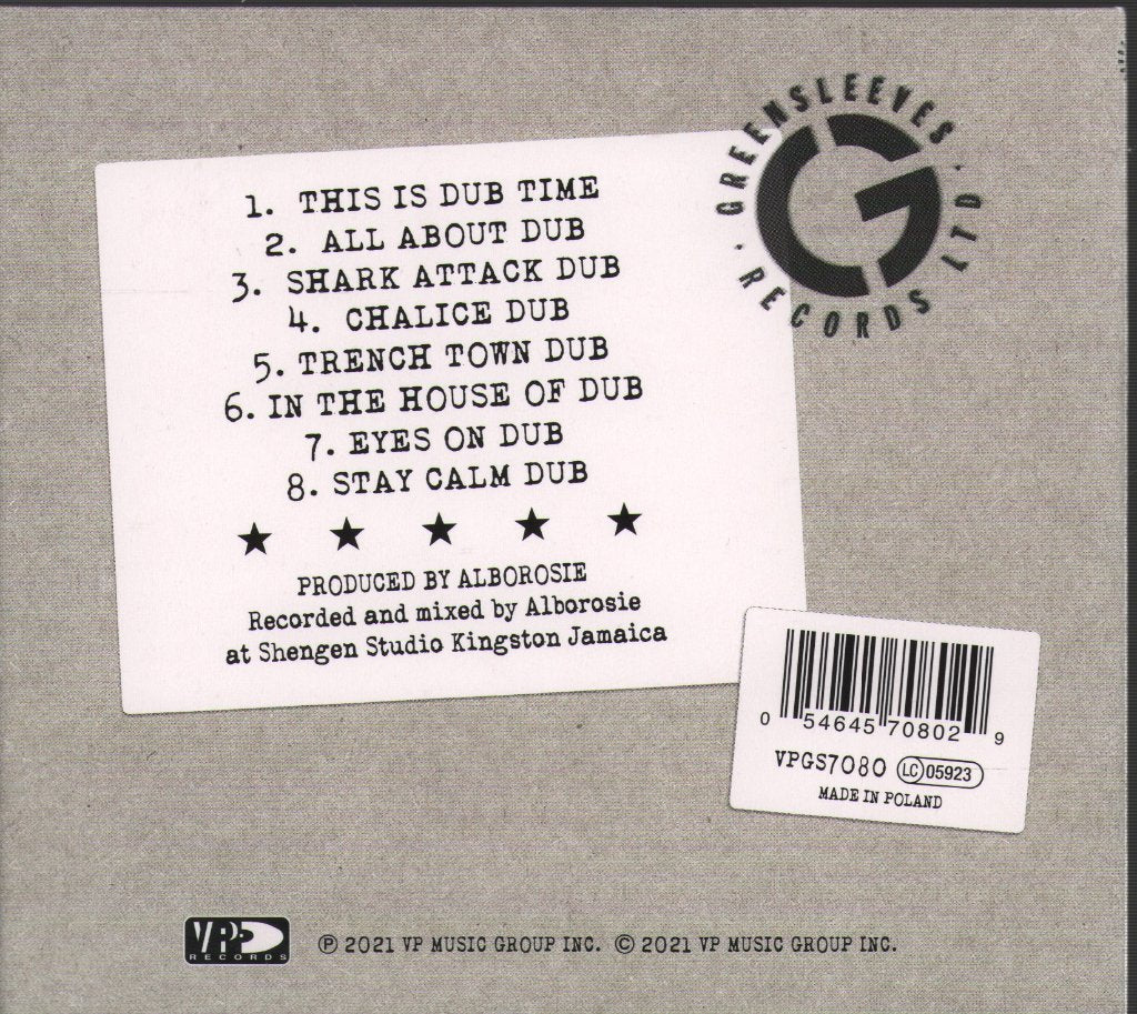 Alborosie - Back-A-Yard Dub - Cd
