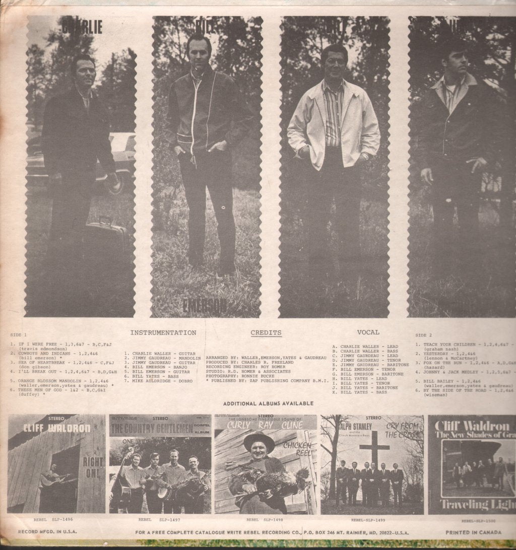 Country Gentlemen - Sound Off - Lp