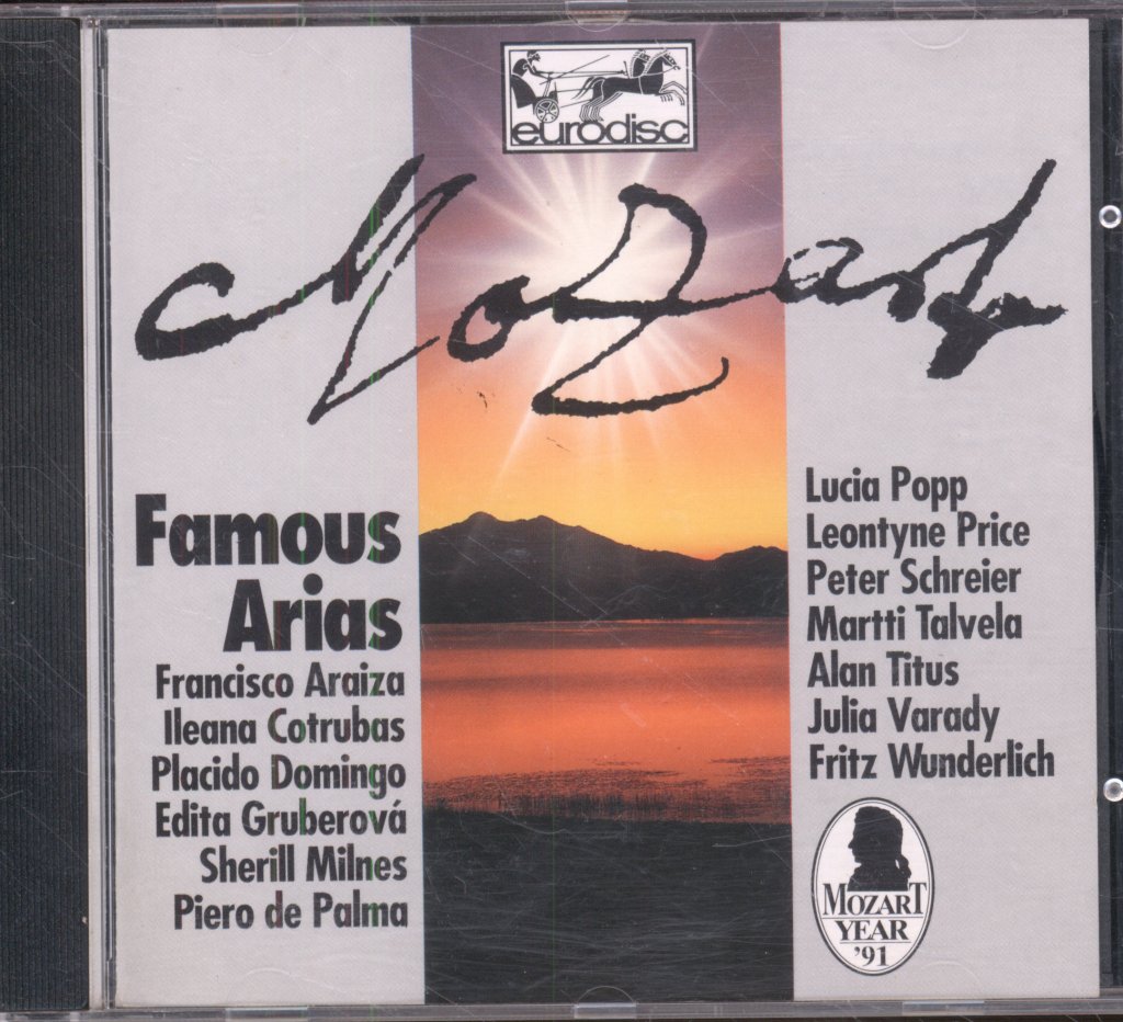 Various Artists - Wolfgang Amadeus Mozart: Famous Arias - Cd