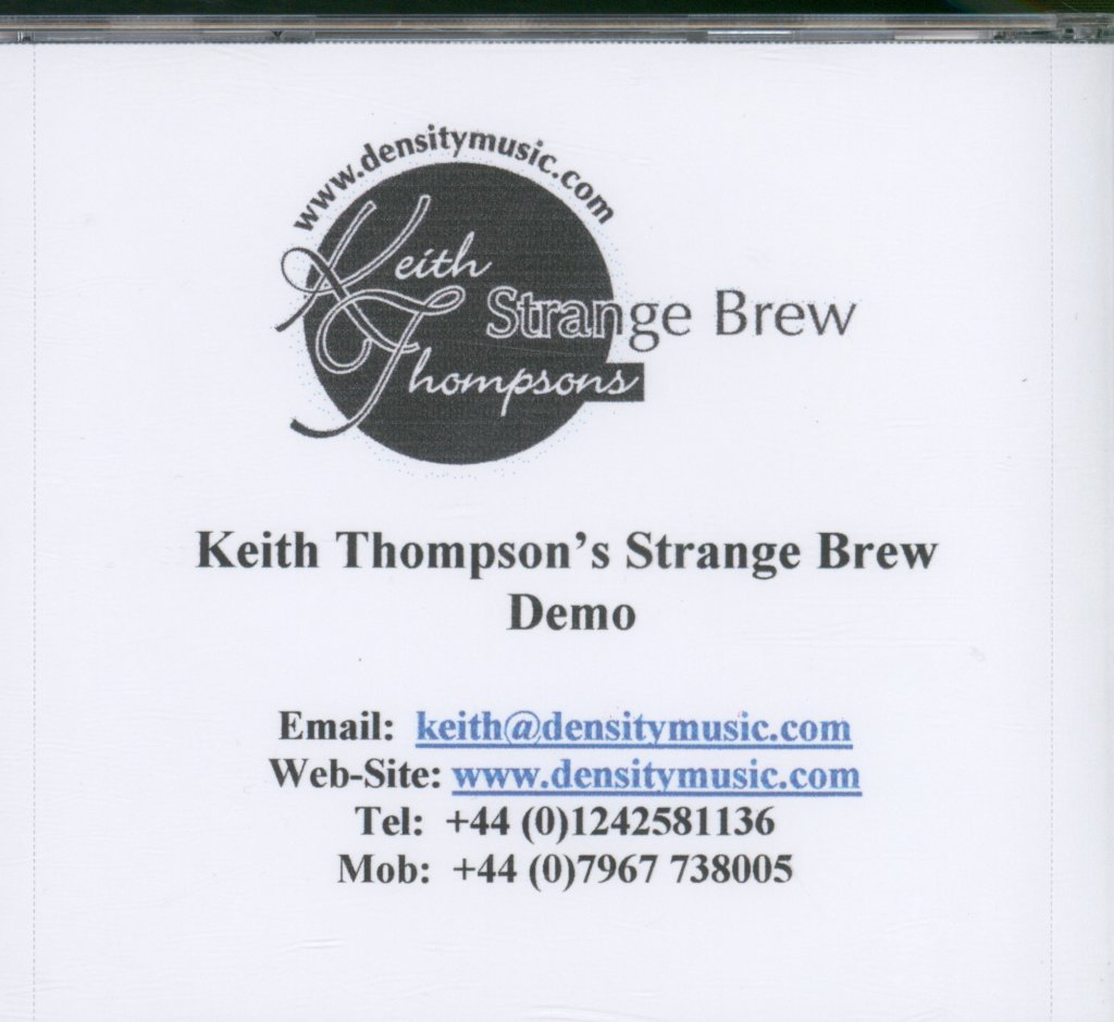 Keith Thompson's Strange Brew - Demo - Cdr