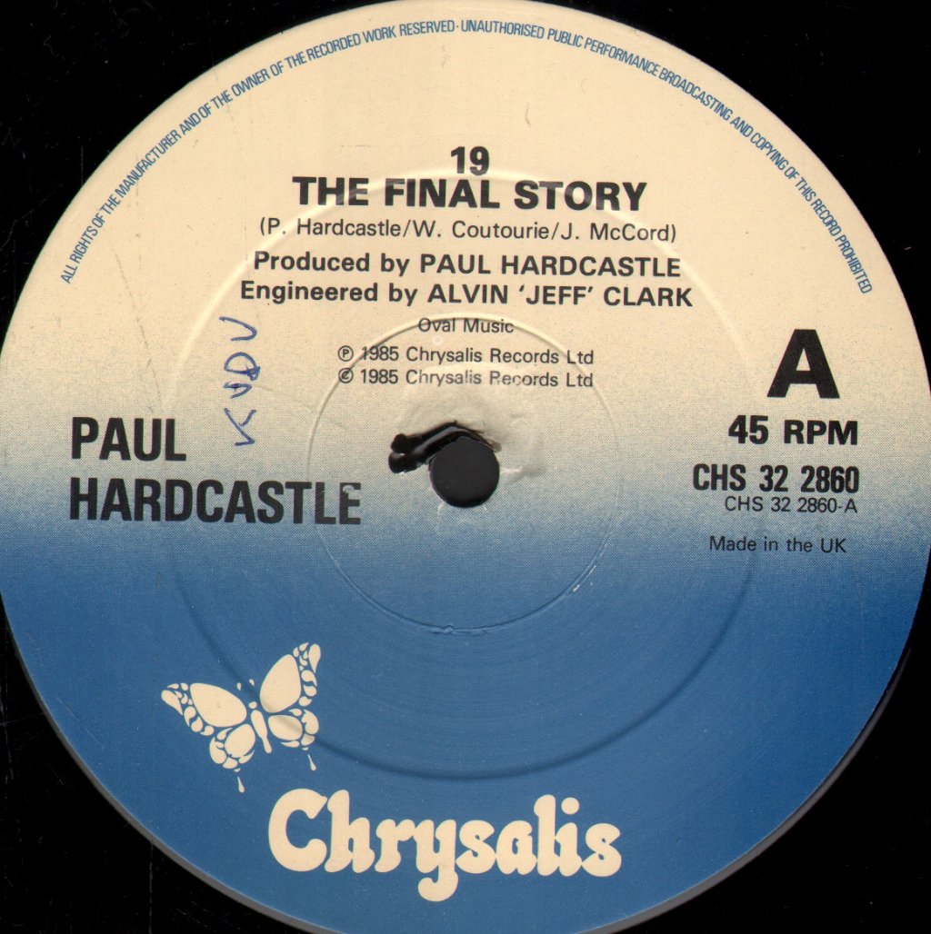 Paul Hardcastle - 19 The Final Story - 12 Inch