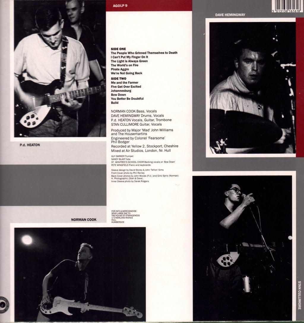Housemartins - People Who Grinned Themselves To Death - Lp