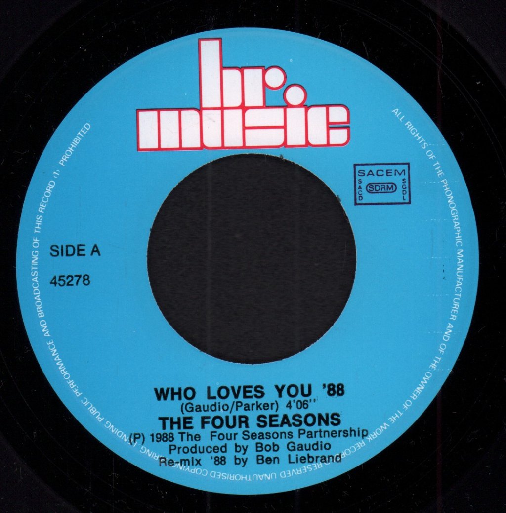 Four Seasons - Who Loves You '88 - 7 Inch