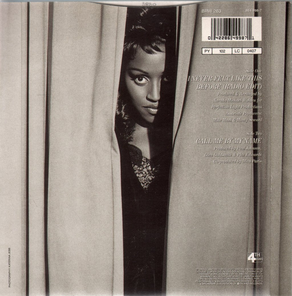 Mica Paris - I Never Felt Like This Before - 7 Inch