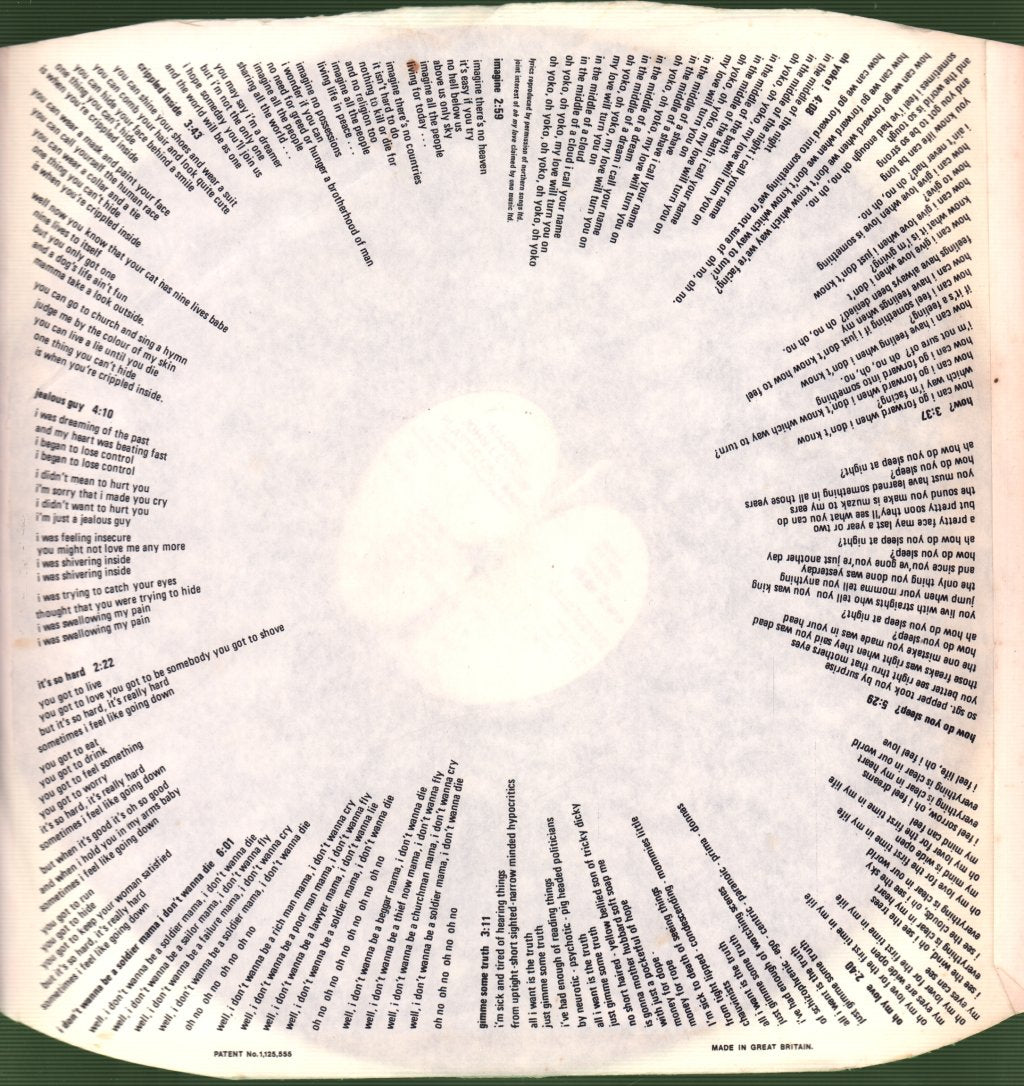 John Lennon - Imagine - Lp