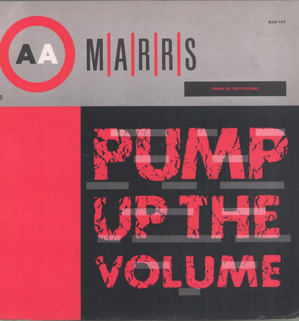 Marrs - Pump Up The Volume - 12 Inch