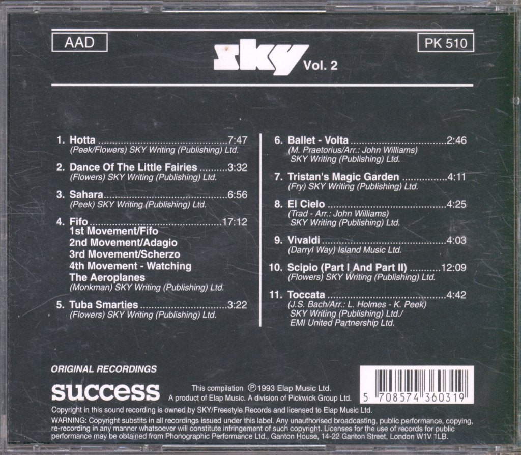 Sky - Vol. 2 - Cd