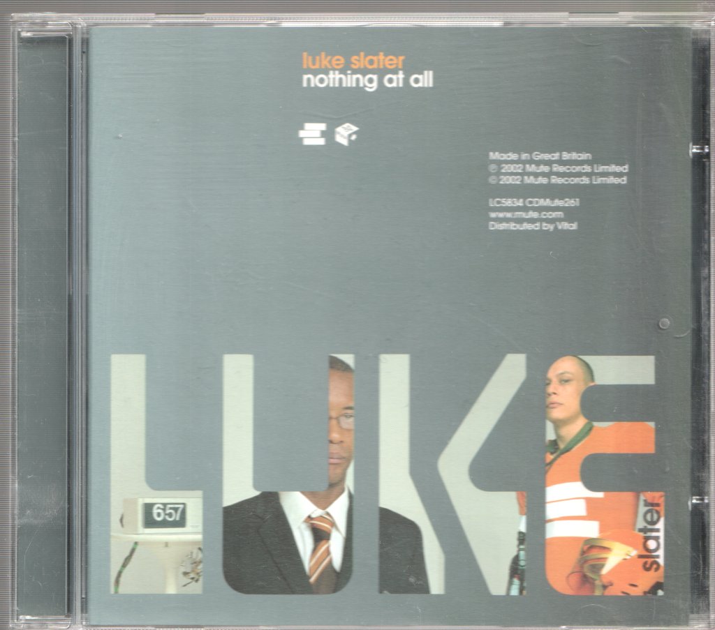Luke Slater - Nothing At All - Cd