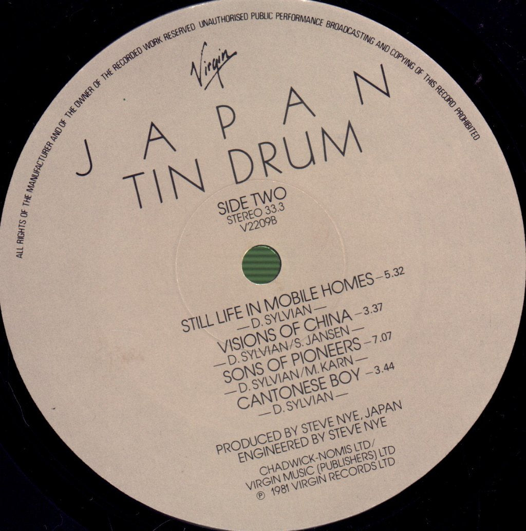 Japan - Tin Drum - Lp