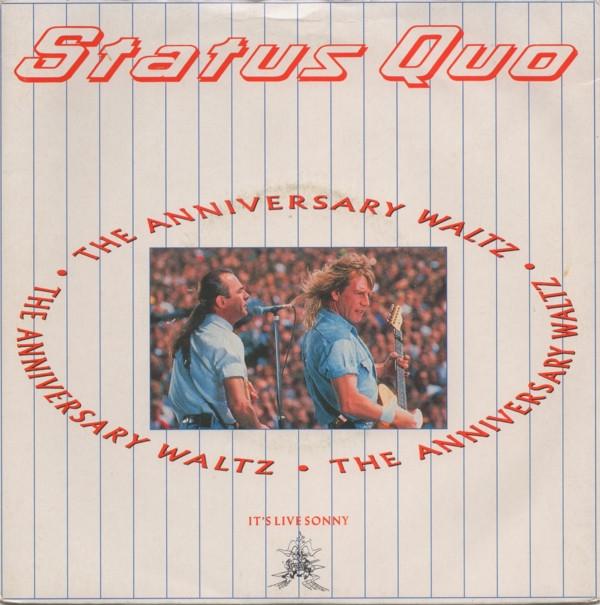 Status Quo - Anniversary Waltz - 7 Inch