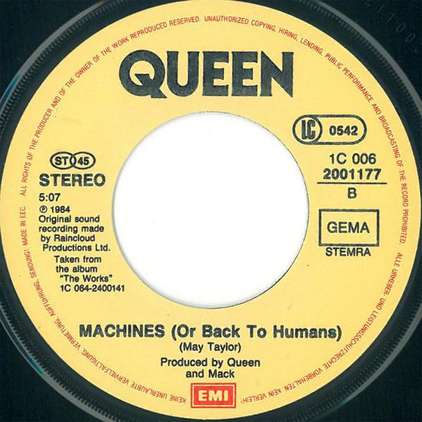Queen - I Want To Break Free - 7 Inch